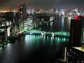 Tokyo Panorama Dual Monitor