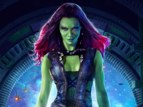 Zoe Saldana as Gamora