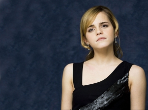 Emma Watson in Black Top Beautiful HD