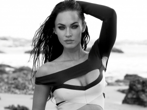 Megan Fox Black & White