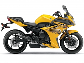 Yamaha FZ6R Yellow