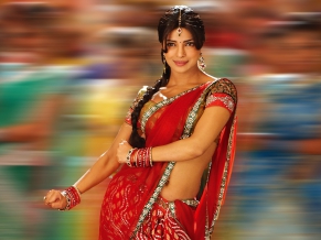 Priyanka Chopra in Saree