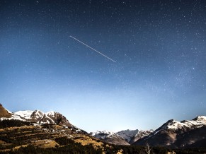 Evening Lscape Mountains