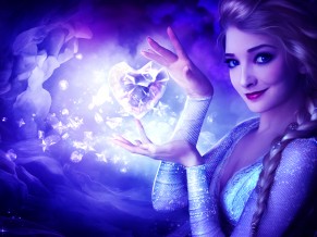 Queen Elsa Frozen Heart
