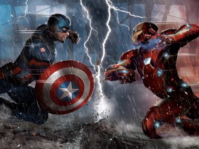 Captain America Civil War Concept 5K