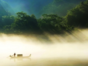 Countryside Fisherman