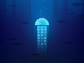Jellyfish Minimal Artwork 4K