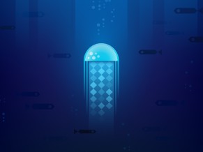 Jellyfish Minimal Artwork 4K