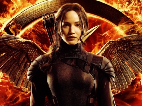 Jennifer Lawrence in Hunger Games Mockingjay