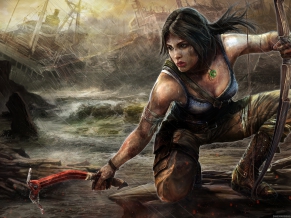 Lara Croft Tomb Raider Artwork