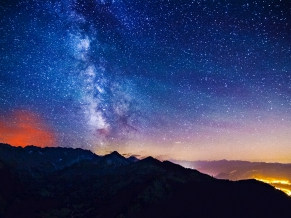 Milky Way Mountains