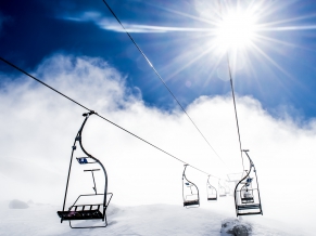 Mountain Ropeway Ski Resort