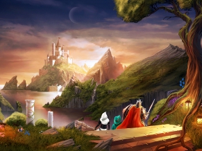 Trine 2 Heading for Castle
