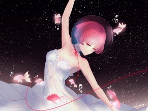 Anime girl Night Dance