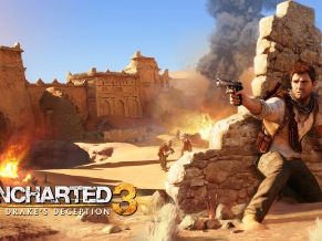 Drake in Uncharted 3