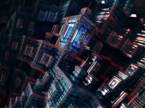 3D Cubes 4K