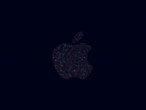 Apple Logo Balck 4K