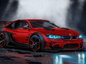 BMW Supercar Concept Art 4K