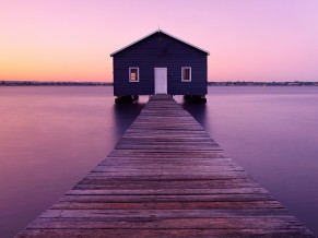 Boathouse Sunset 4K