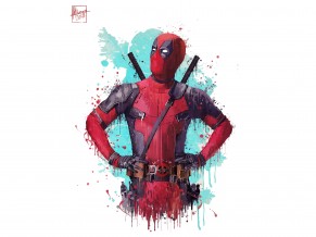 Deadpool 2 Artwork 4K