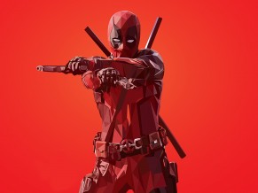 Deadpool Minimal Artwork 4K