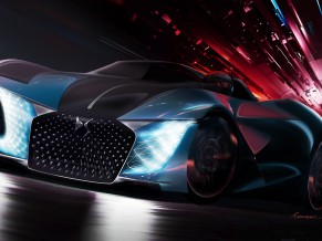 DS X E Tense Concept Car 4K