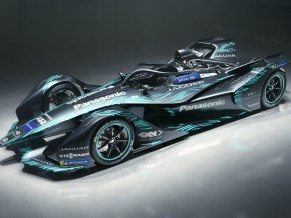 Jaguar I Type Electric Formula E Car 4K