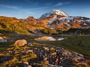 Mount Rainier Lscape 4K