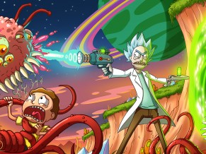 Rick Morty Attacking 4K HD