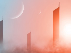 Sci Fi Skyscrapers 4K