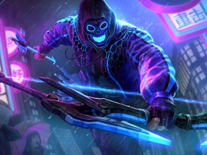 Smite Neon Hero Rama 4K