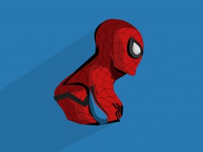 Spider Man Minimal Artwork 4K