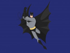Batman Minimal Artwork 4K