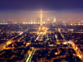 Eiffel Tower Paris Cityscape 4K
