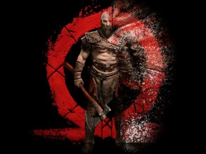 Kratos God of War Artwork