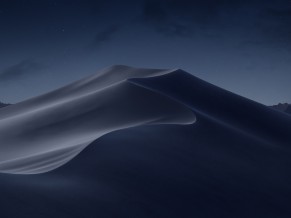 macOS Mojave Night Desert 5K