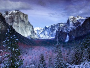 Winter at Yosemite Valley 4K