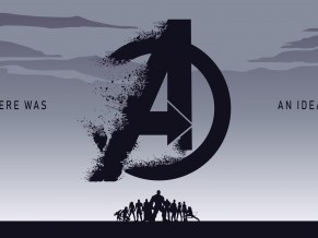 Avengers Endgame Minimal Artwork 4K