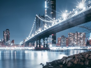 Bay Bridge Night 4K