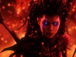 Sarah Kerrigan StarCraft 4K