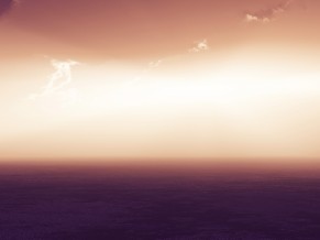 Seascape Horizon Dusk 4K