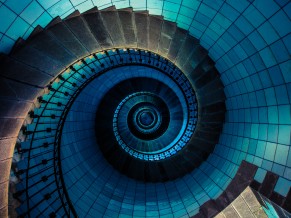 Spiral staircase 4K