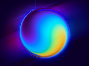 3D Gradient Sphere 5K