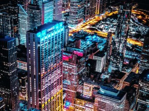 Aerial view of City 5K