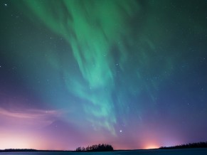 Astotin Lake Northern Lights 5K