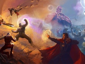 Avengers Infinity War Final Battle 5K