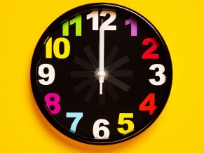 Colorful Clock 4K