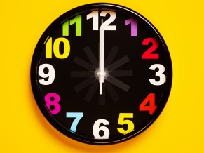 Colorful Clock 4K
