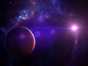 Purple Nebula 5K