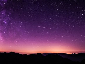 Purple Starry Sky